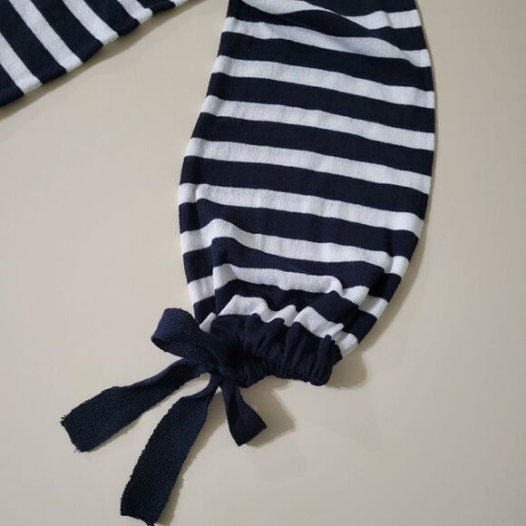 Philosophy Women's Nautical Navy Striped Lightweight Sweater - Picture 10 of 13